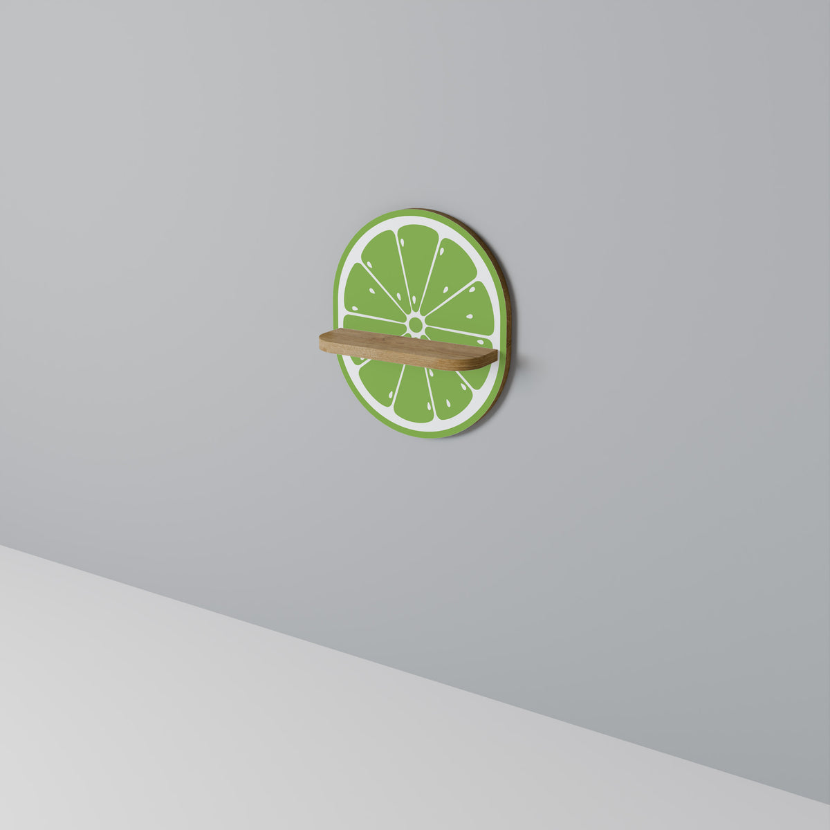 REFRESHING LIME Art Shelf