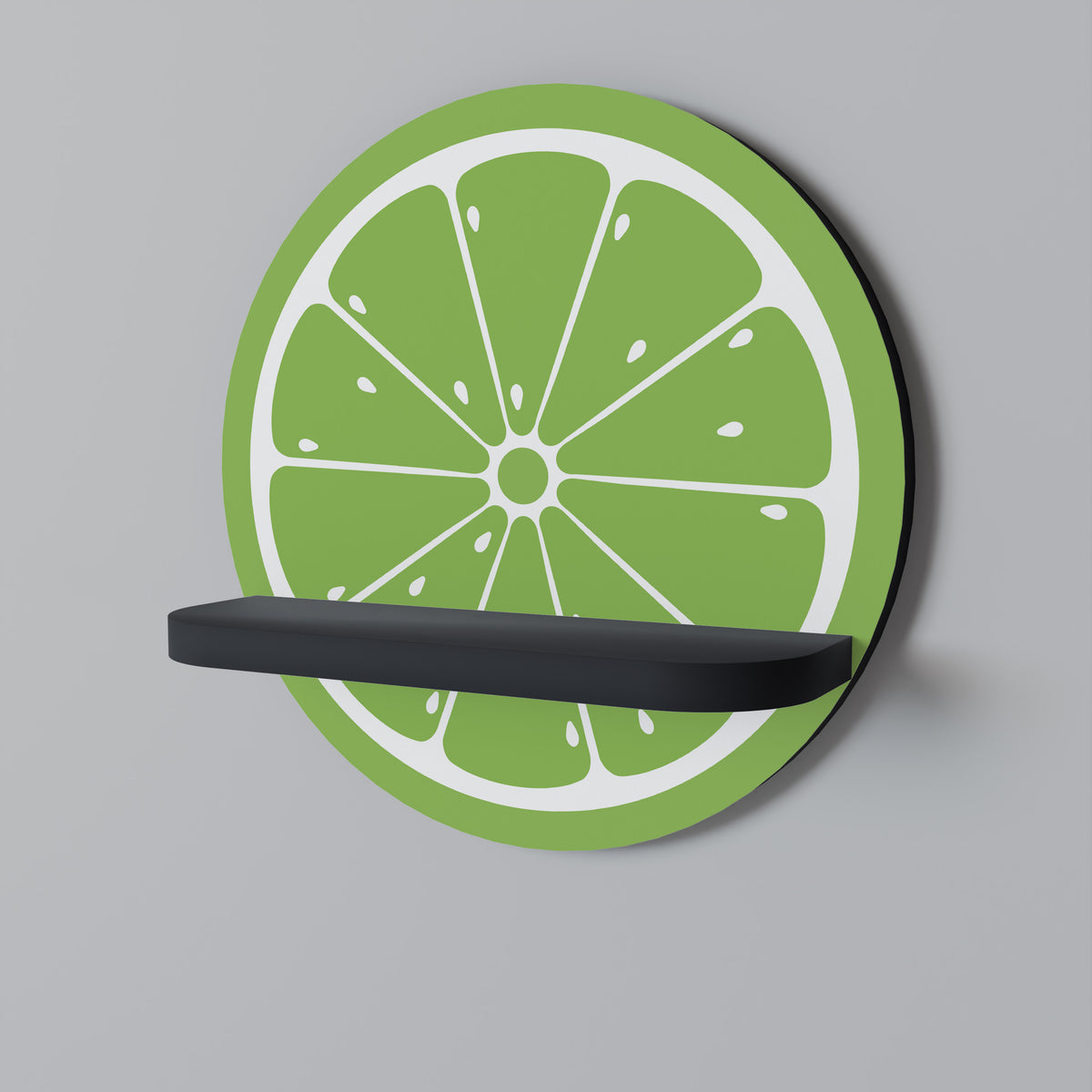 REFRESHING LIME Art Shelf