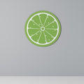 REFRESHING LIME Quadro Redondo Decorativo