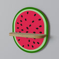 MATURE WATERMELON Prateleira Oval Decorativa em Efeito Carvalho