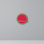 MATURE WATERMELON Prateleira Redonda Decorativa em Efeito Carvalho