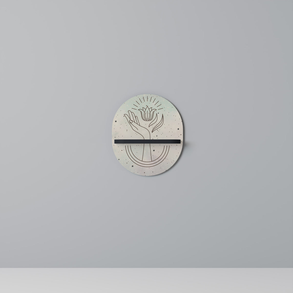 DELICATE BEAUTY Art Shelf