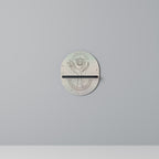 DELICATE BEAUTY Prateleira Oval Decorativa em Acabamento Preto