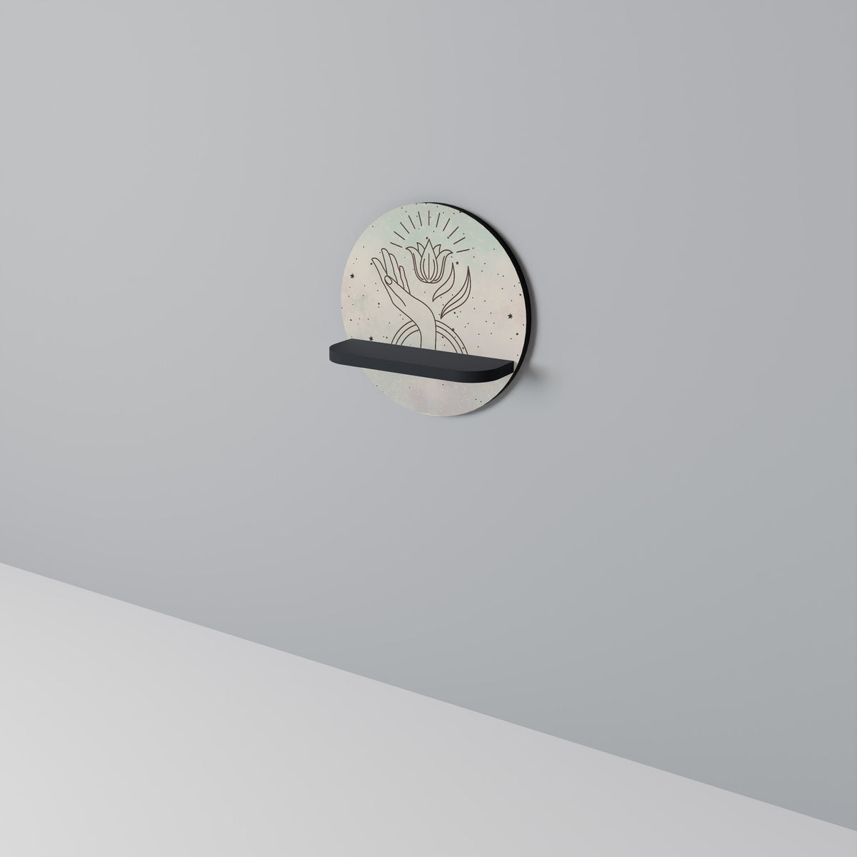 DELICATE BEAUTY Art Shelf