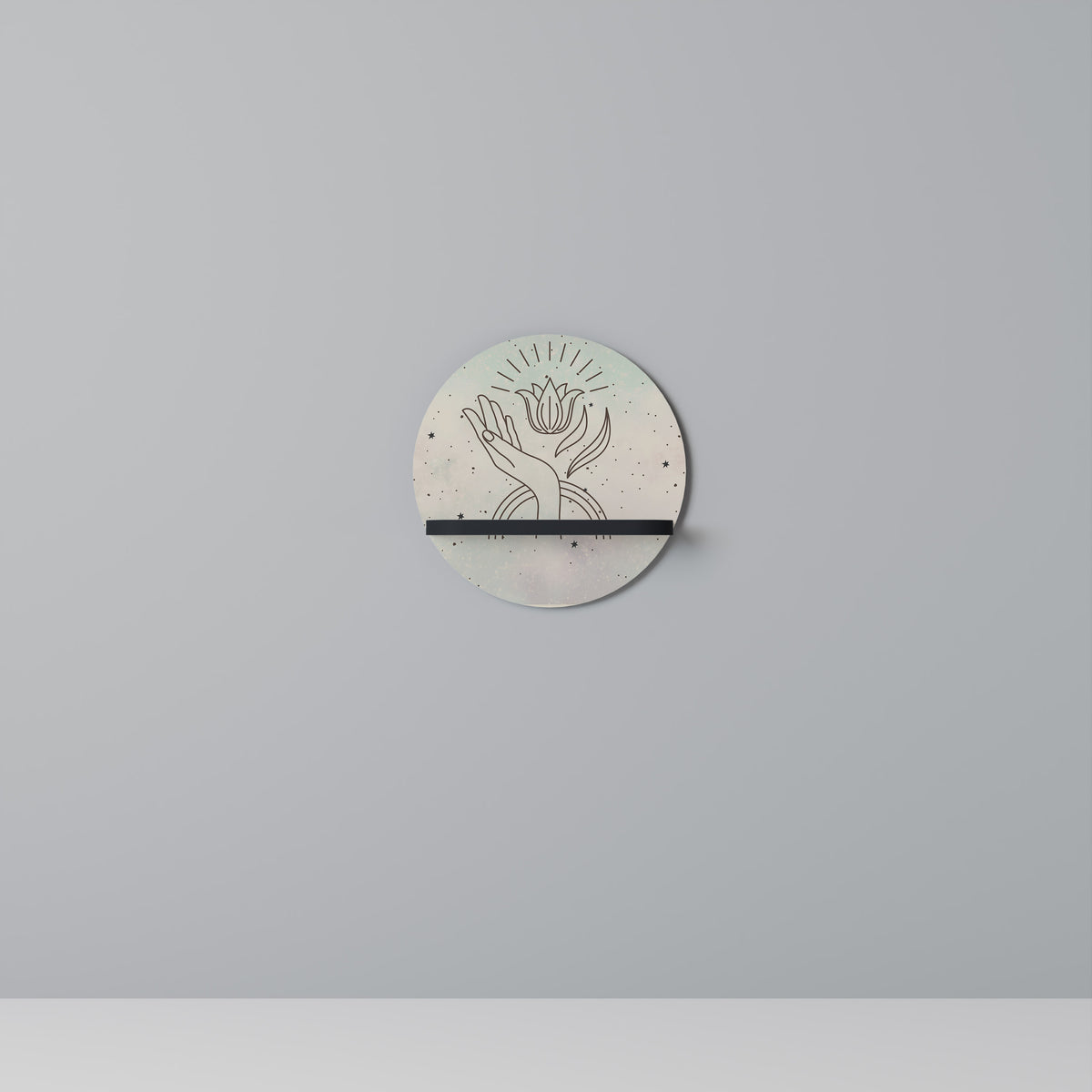 DELICATE BEAUTY Art Shelf