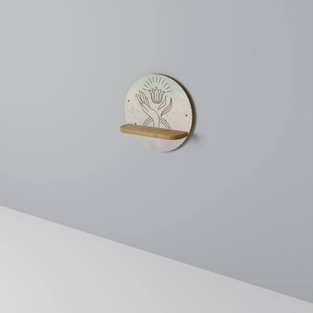 DELICATE BEAUTY Art Shelf