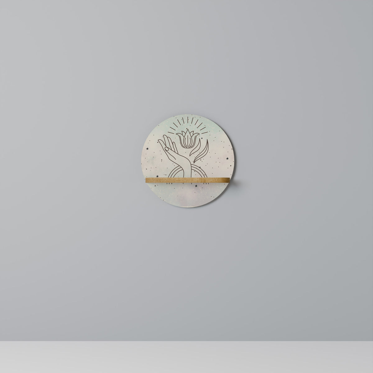 DELICATE BEAUTY Art Shelf