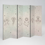 DELICATE BEAUTY 6-Panel Room Divider