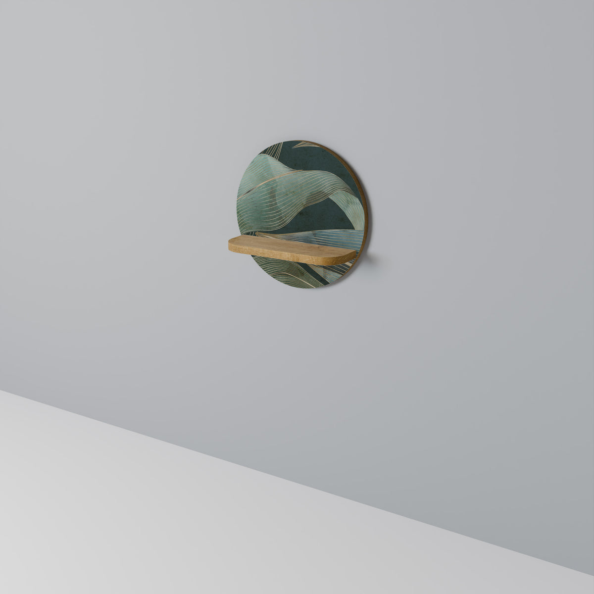 ROYAL GREEN Art Shelf