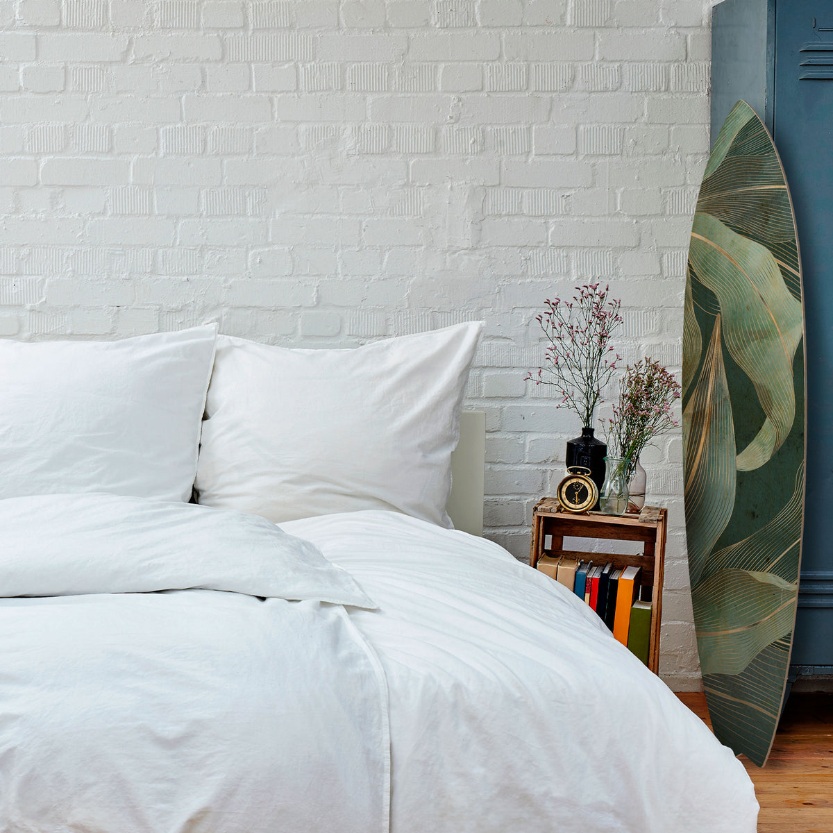 ROYAL GREEN Painel Decorativo Prancha de Surf