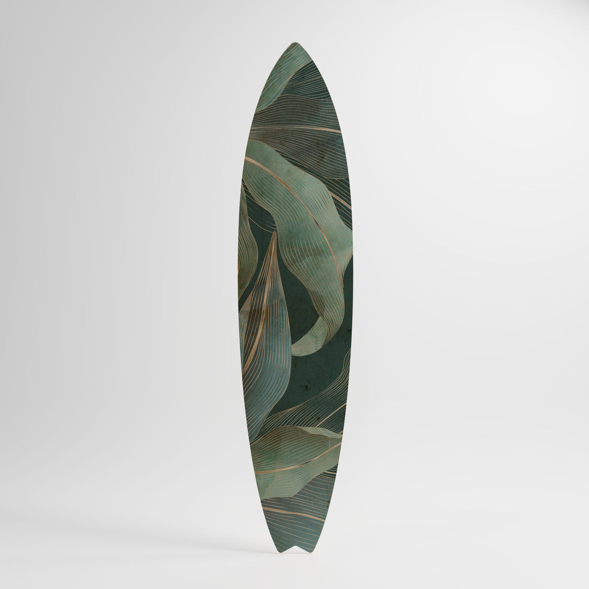 ROYAL GREEN Painel Decorativo Prancha de Surf