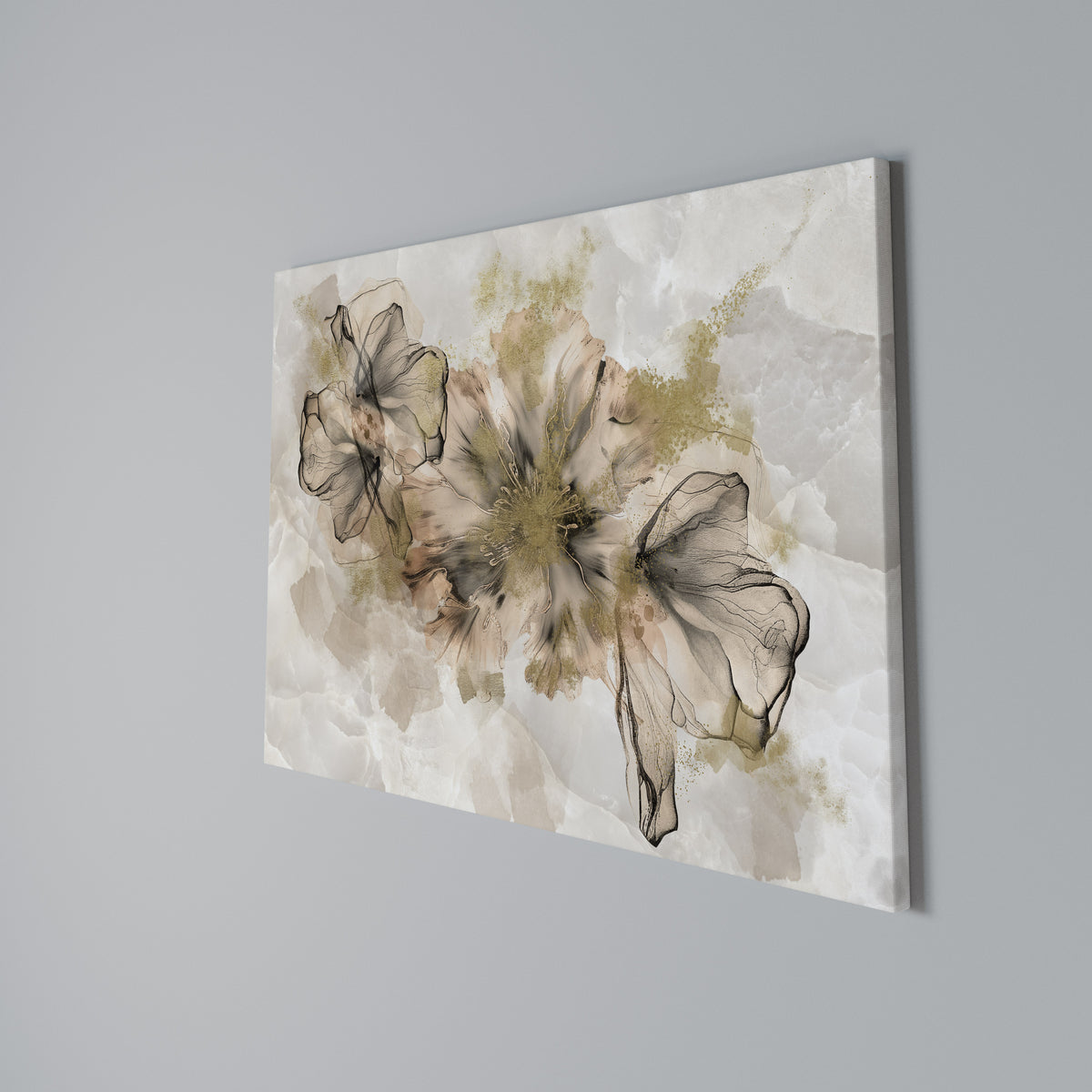 TRANSPARENT ELEGANCE Horizontal Canvas Print