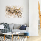 TRANSPARENT ELEGANCE Peel and Stick Horizontal Poster