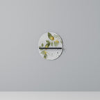 ELEGANT BOTANICS Prateleira Oval Decorativa em Acabamento Preto