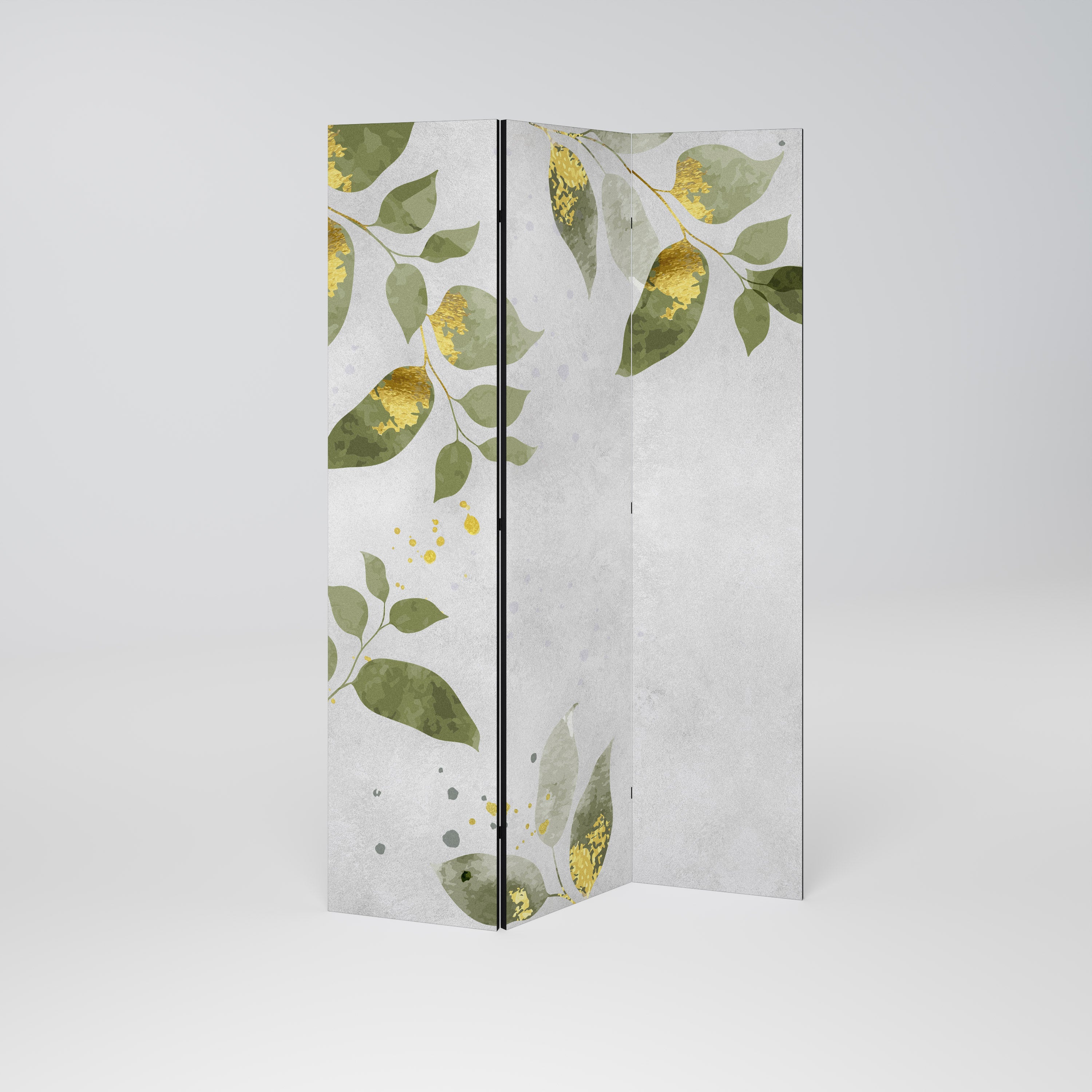 ELEGANT BOTANICS Biombo de 3 Painéis