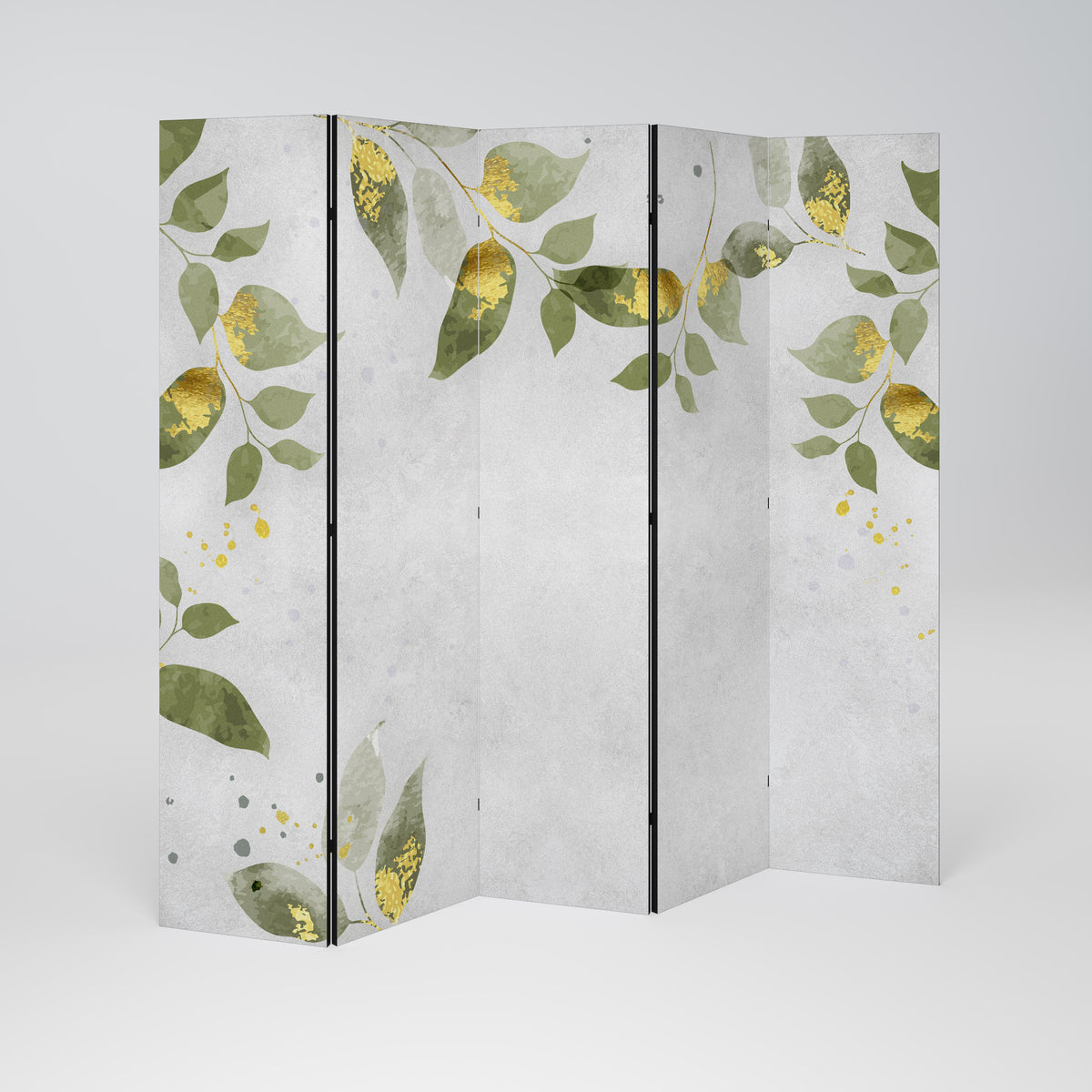 ELEGANT BOTANICS Biombo de 5 Painéis