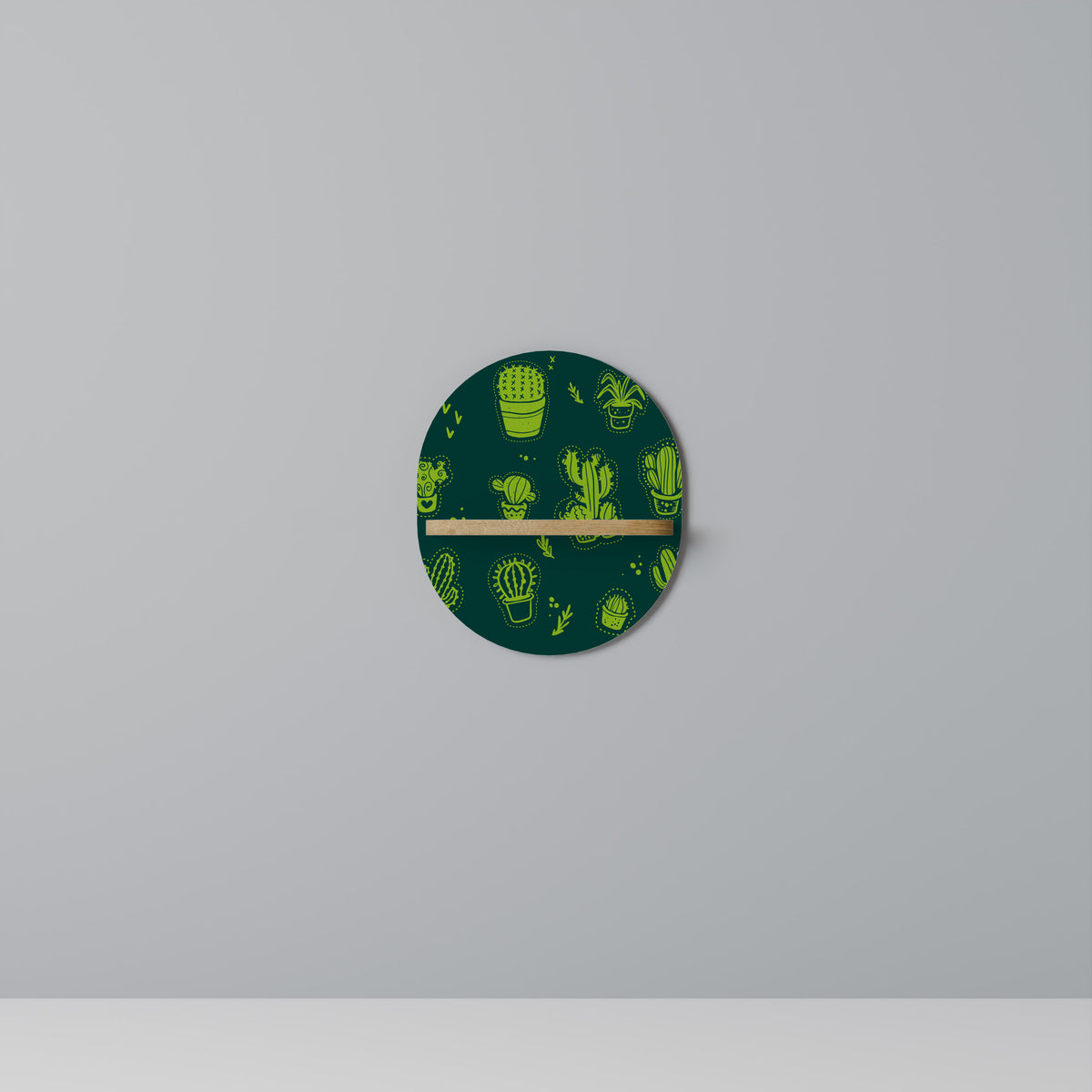 DESERT GREEN Art Shelf