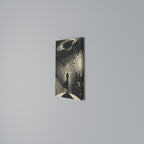 MYSTIC UNIVERSE Quadro em tela vertical