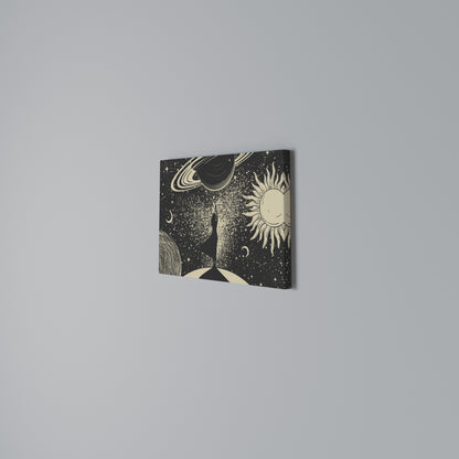 MYSTIC UNIVERSE Horizontal Canvas Print