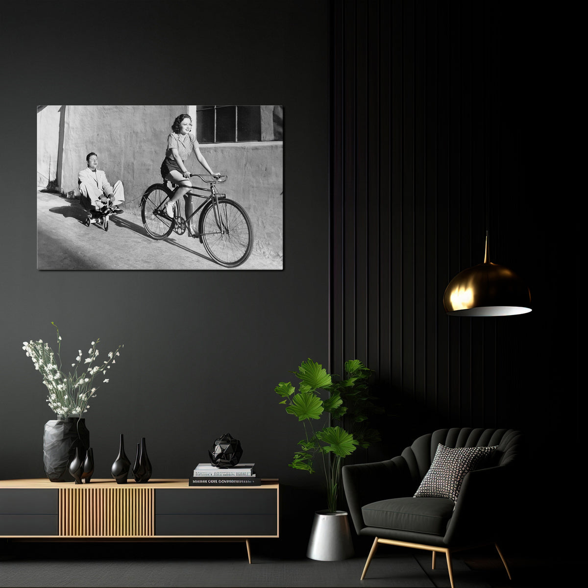 HAPPY JOURNEY Horizontal Canvas Print