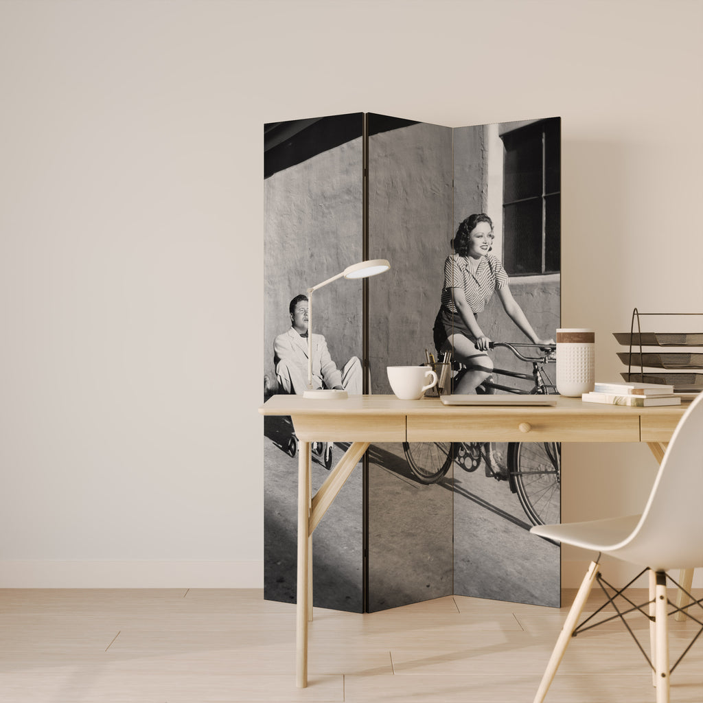 HAPPY JOURNEY Biombo de 3 Painéis