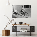 HAPPY JOURNEY Peel and Stick Horizontal Poster