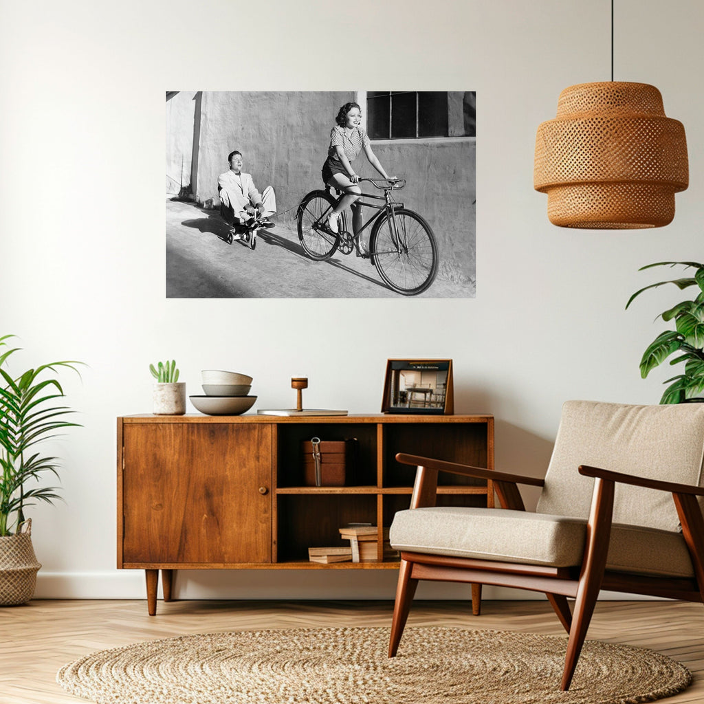 HAPPY JOURNEY Peel and Stick Horizontal Poster