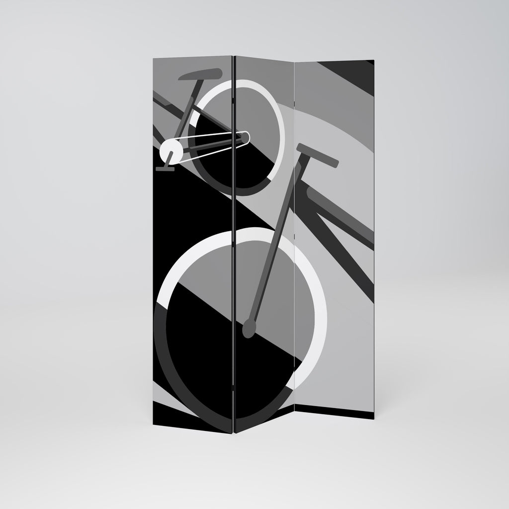 BIKE ENERGY Biombo Decorativo de 3 Painéis