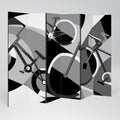 BIKE ENERGY Biombo Decorativo de 6 Painéis