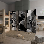 BIKE ENERGY Biombo Decorativo de 6 Painéis