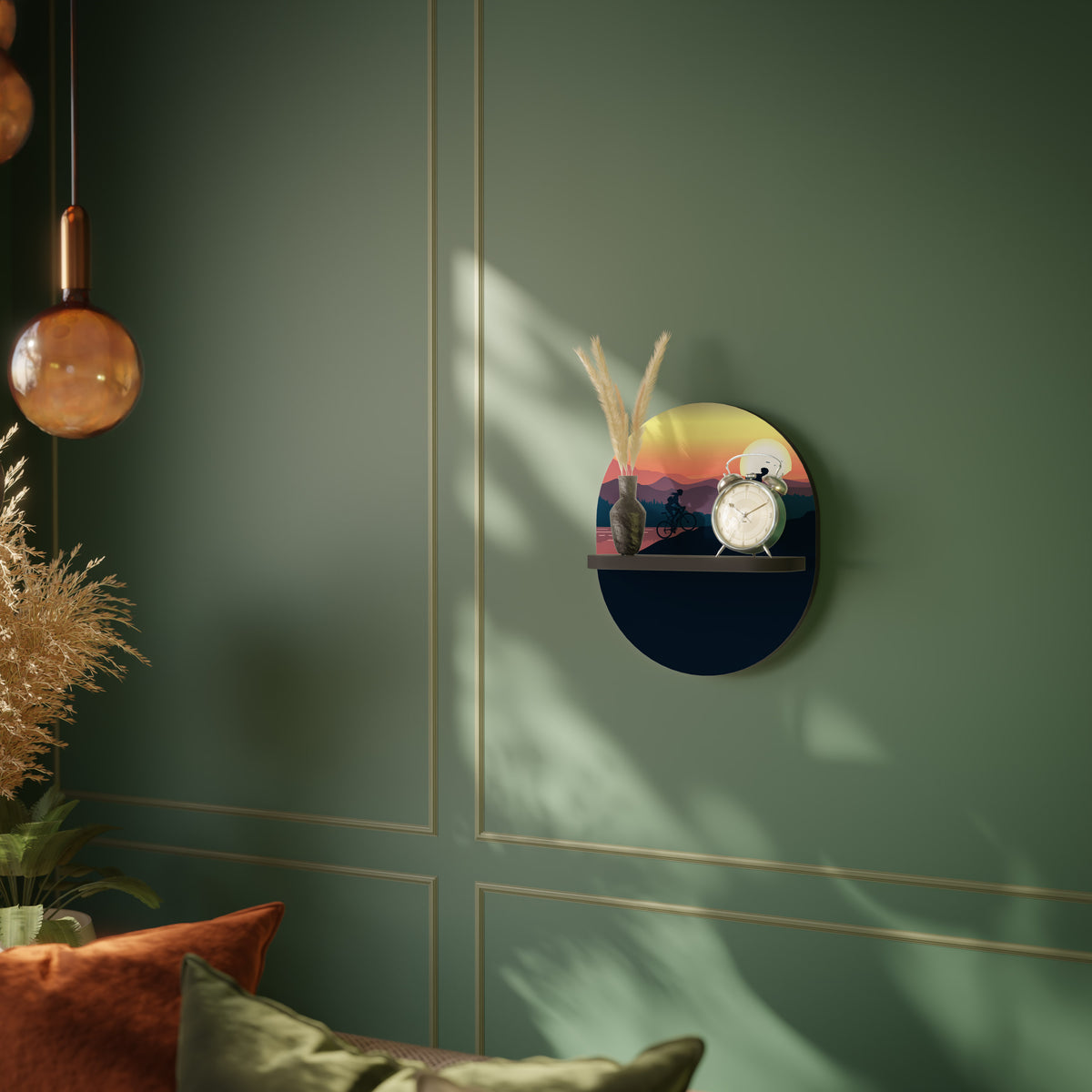 CYCLING HORIZON Art Shelf