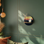 CYCLING HORIZON Prateleira Redonda Decorativa em Efeito Carvalho