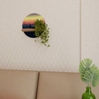 CYCLING HORIZON Prateleira Redonda Decorativa em Efeito Carvalho