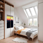 CYCLING HORIZON Poster Vertical Autocolante