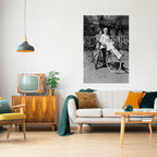 RIDING THROUGH TIME Poster Vertical Autocolante