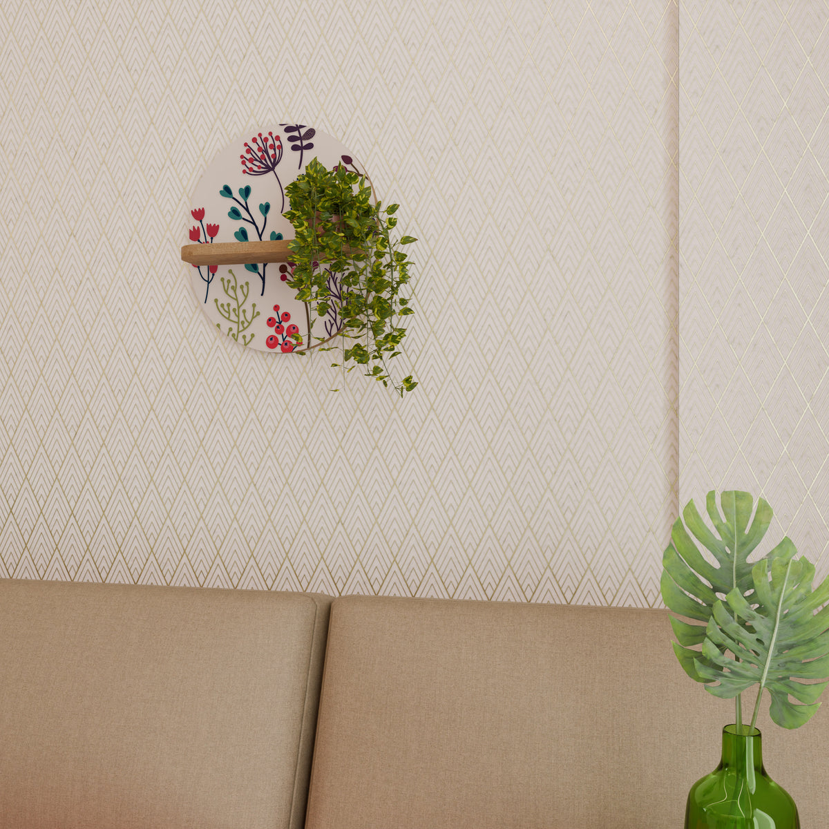 AUTUMN SUNDRIES Art Shelf