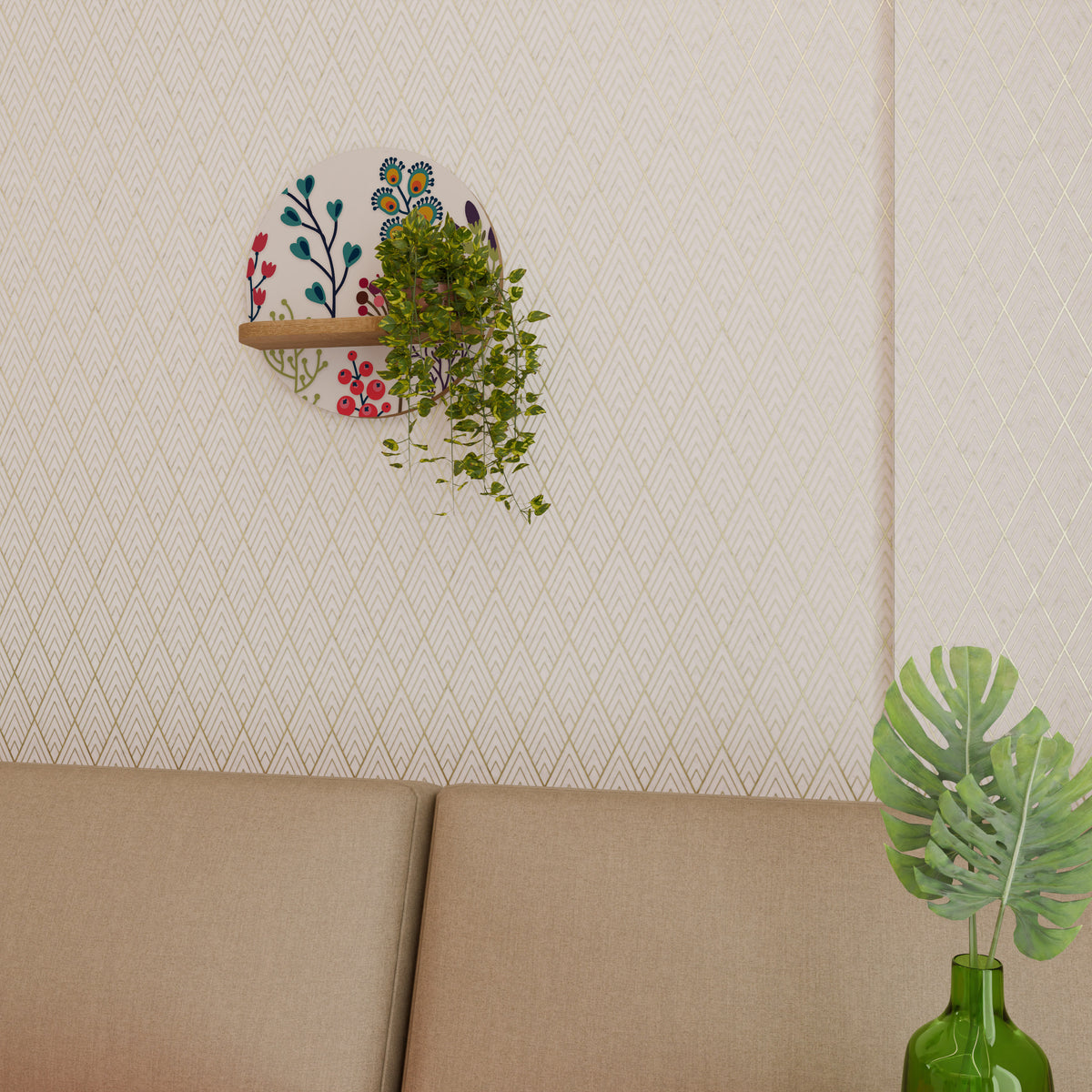 AUTUMN SUNDRIES Art Shelf