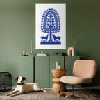 POLISH FOLK ART Peel and Stick Vertical Poster