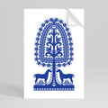 POLISH FOLK ART Peel and Stick Vertical Poster