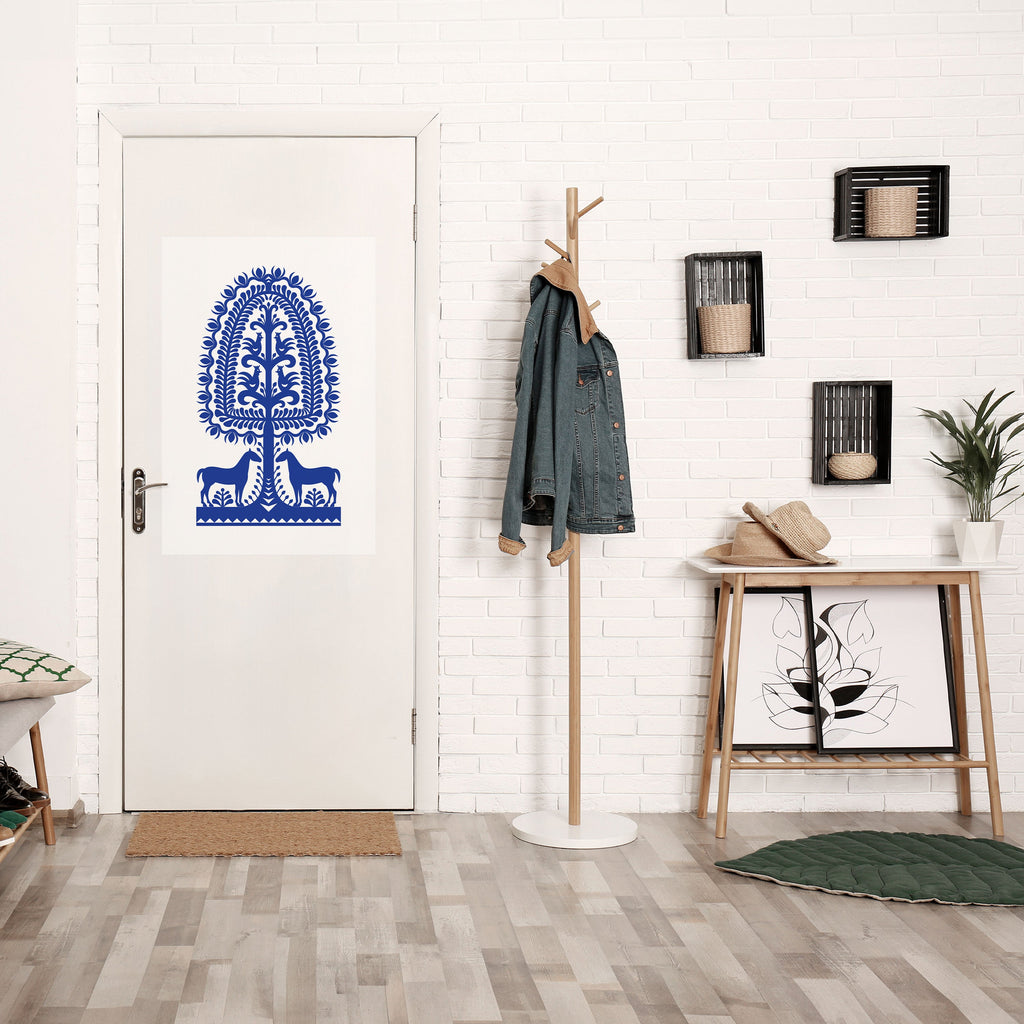 POLISH FOLK ART Peel and Stick Vertical Poster