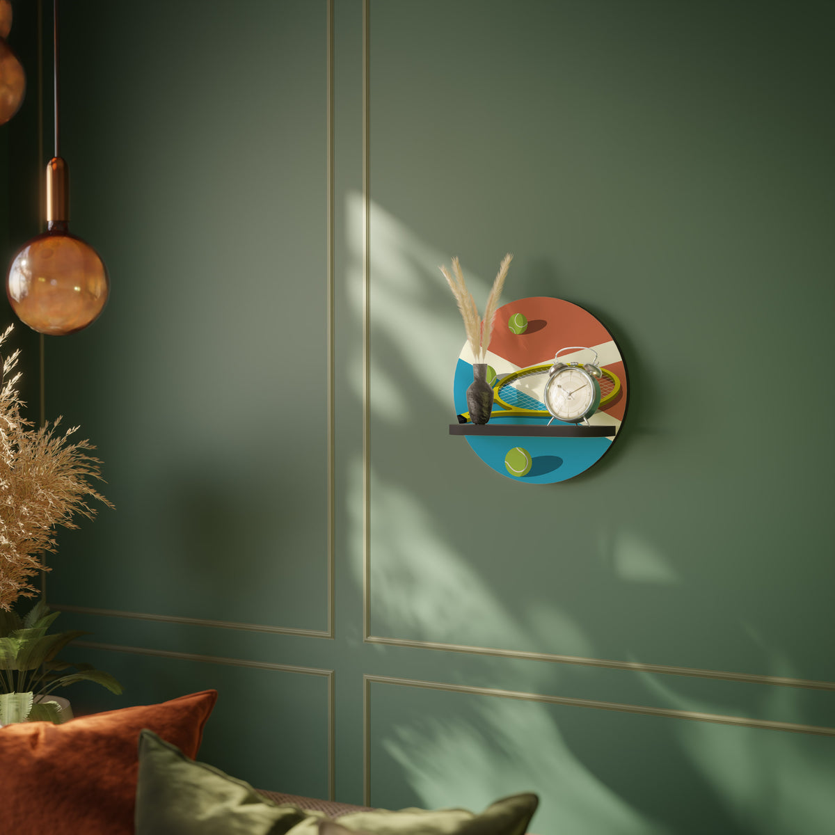 TENNIS ESSENTIALS Art Shelf