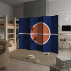 BASKETBALL CHALLENGE Decorative 6-Panel Room Divider