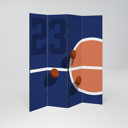 FAMOUS NUMBER 23 Biombo de 4 Painéis