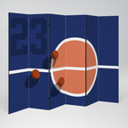 FAMOUS NUMBER 23 Decorative 6-Panel Room Divider