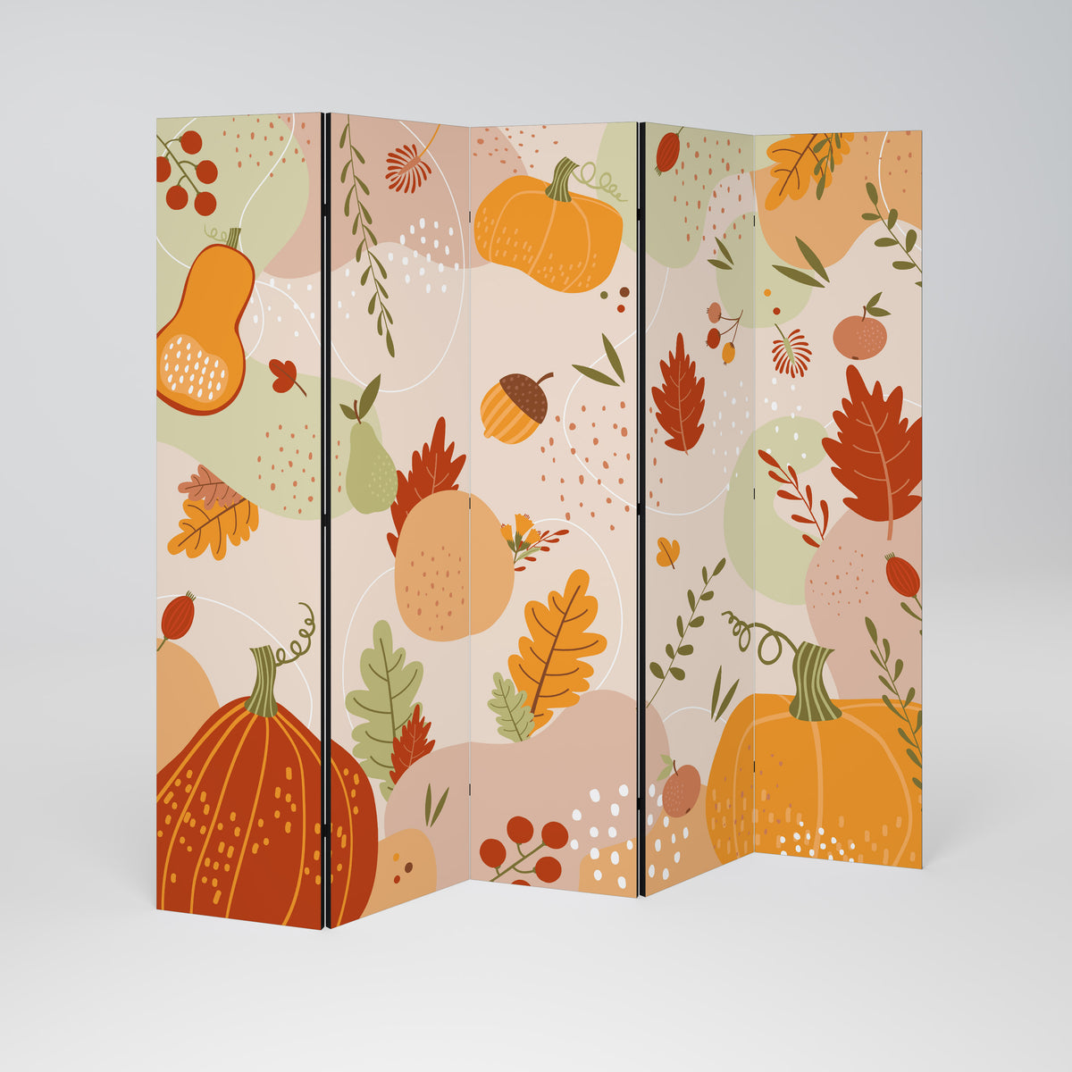 HELLO AUTUMN Biombo de 5 Painéis