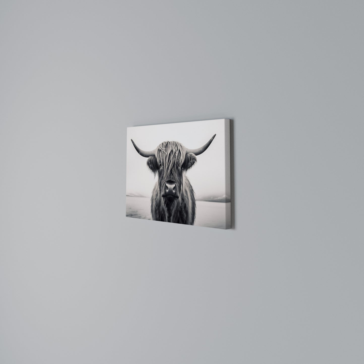 GENTLE GIANT STARE Horizontal Canvas Print