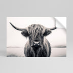 GENTLE GIANT STARE Peel and Stick Horizontal Poster