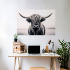 GENTLE GIANT STARE Peel and Stick Horizontal Poster