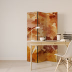 TRACES OF AUTUMN Decorative 3-Panel Room Divider