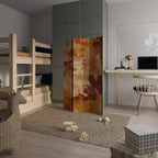 TRACES OF AUTUMN Decorative 3-Panel Room Divider